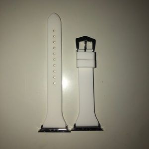 White Apple Watch Brand